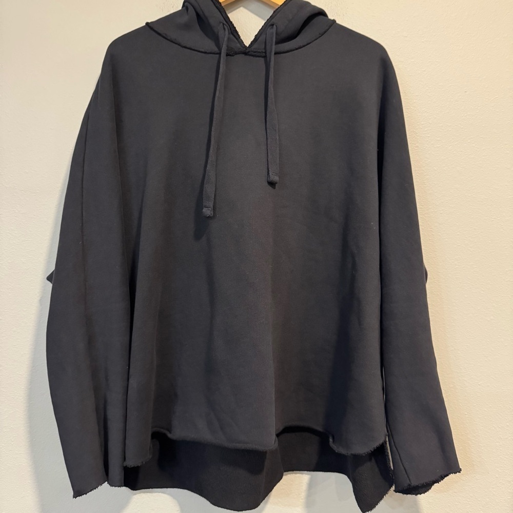 Frank & Eileen Kane Hoodie Capelet Sweatshirt Triple Fleece Large